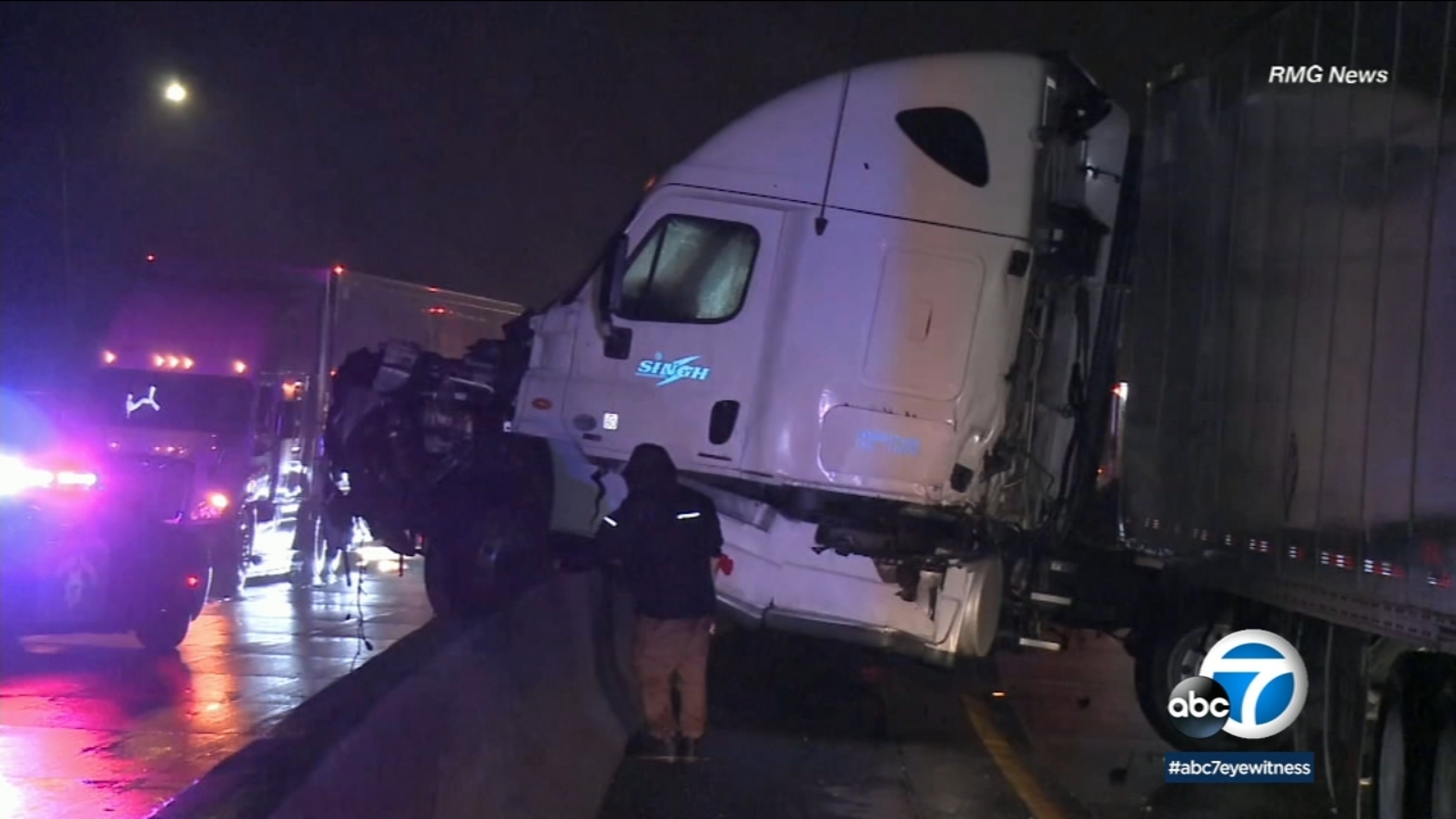 Crashes on 5 Freeway prompt closures in Newhall Pass and Pacoima amid ...
