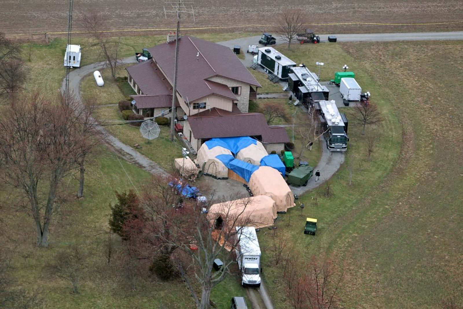 The artifacts were found at a Waldron, Indiana farm in 2014.