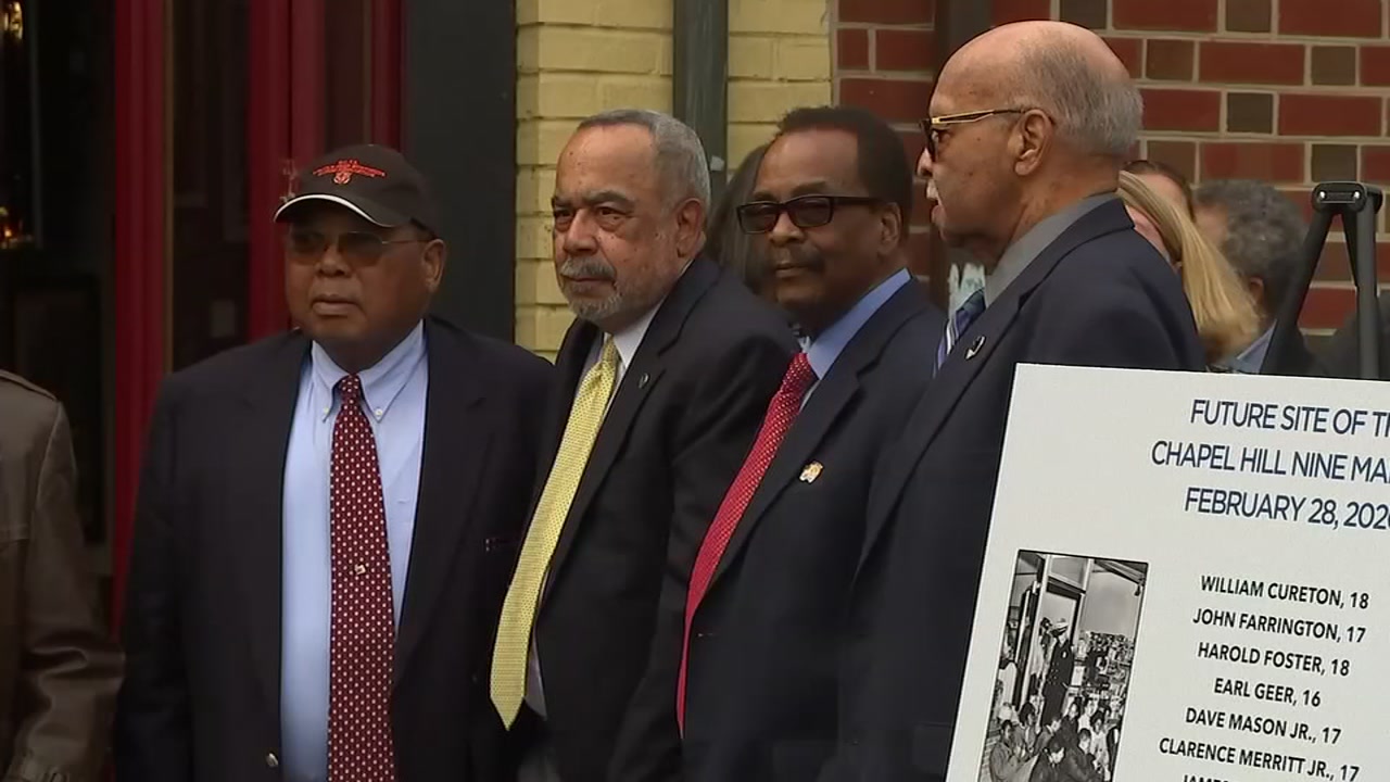 Historical marker planned for Franklin Street to honor 'Chapel Hill 9'