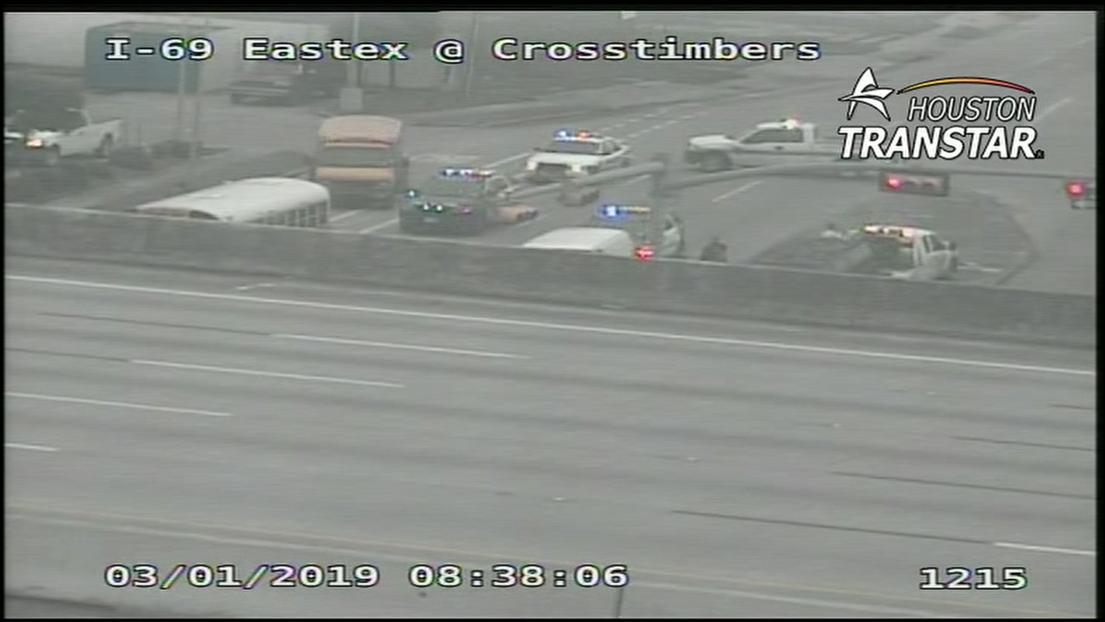 HISD school bus involved in crash in northeast Houston - ABC13 Houston