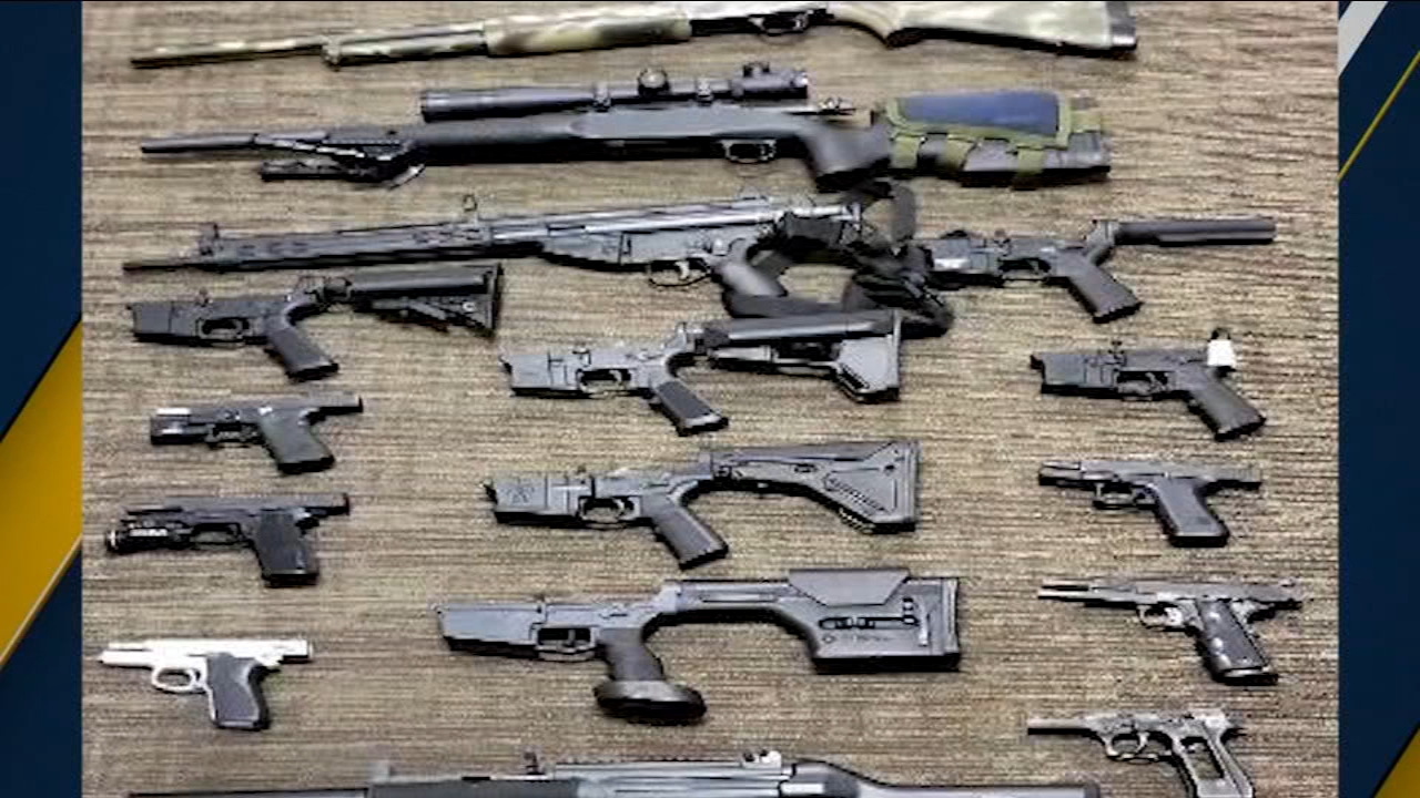 California seized 2,290 rifles and other firearms last year