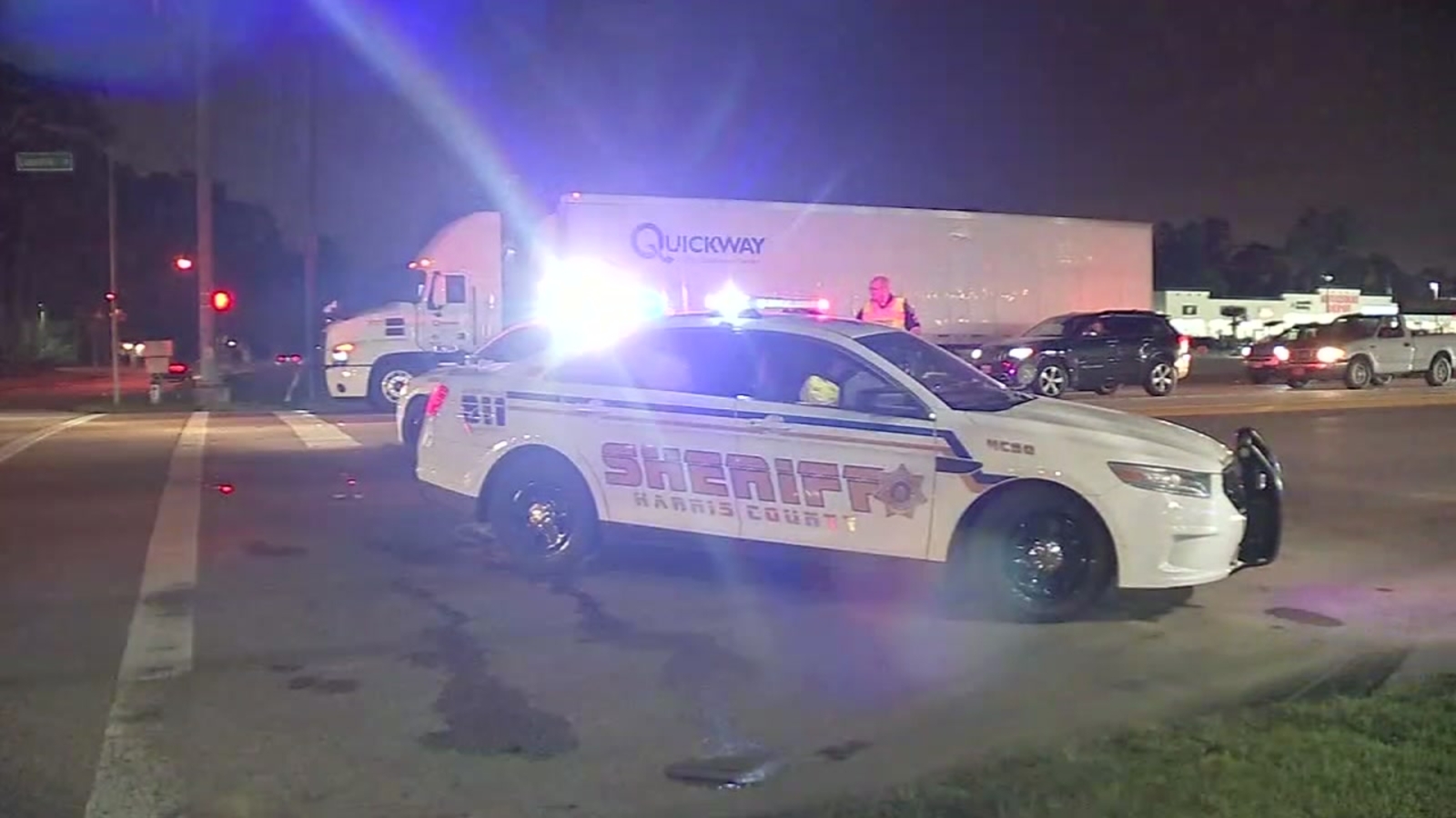 Teen struck by vehicle during alleged getaway in north Harris County ...