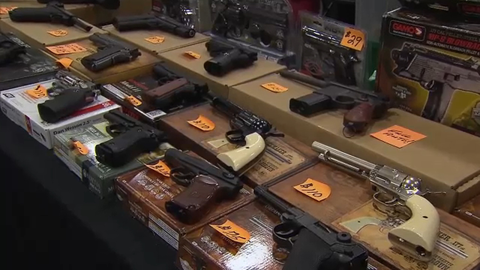 Hundreds of guns turned in during buyback at Long Island church ABC7
