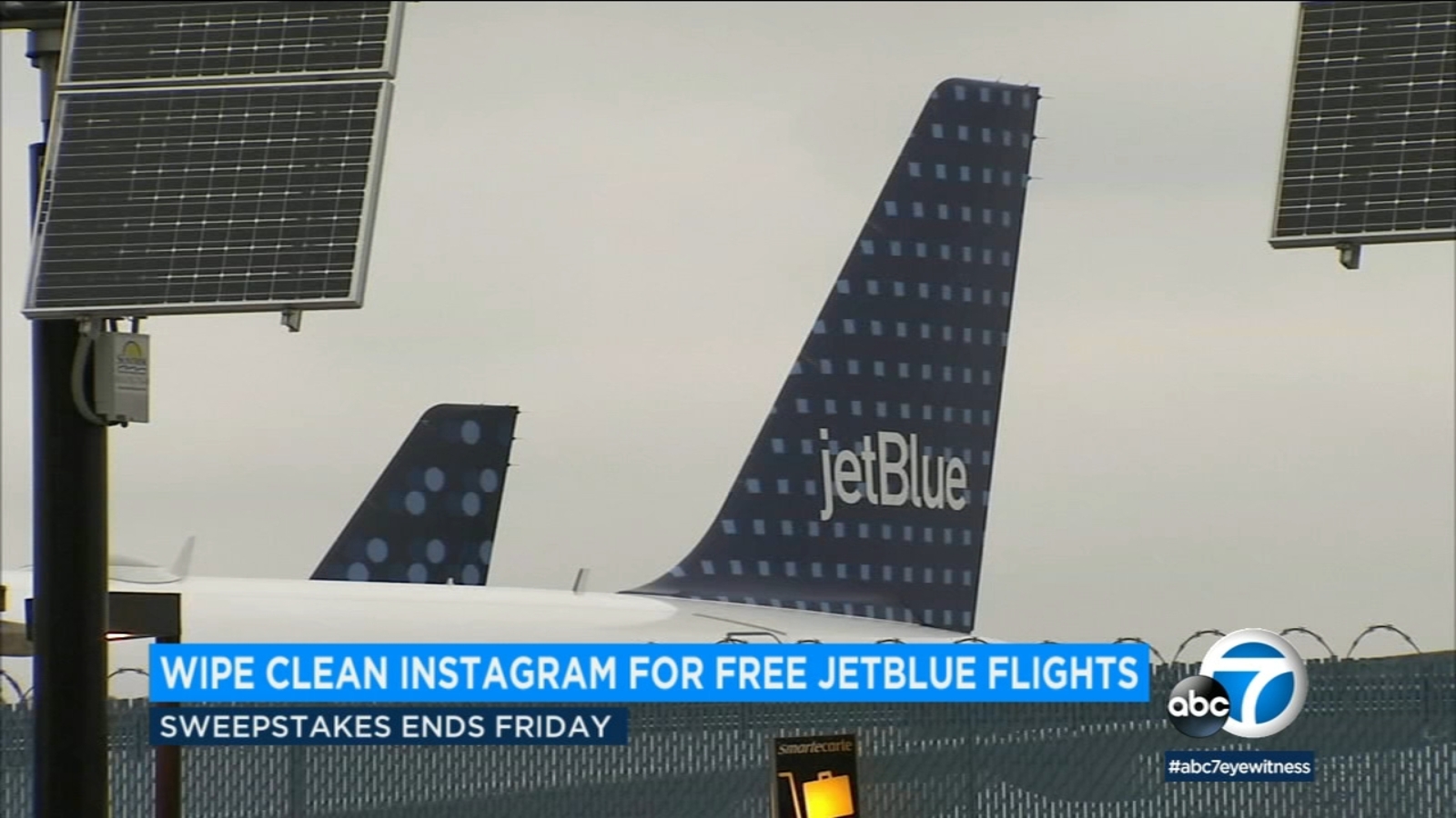 JetBlue sweepstakes offers chance at year's worth of free flights if