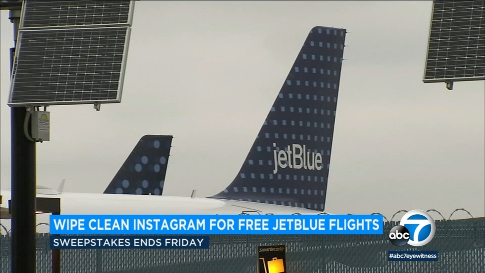 JetBlue sweepstakes offers chance at year's worth of free flights