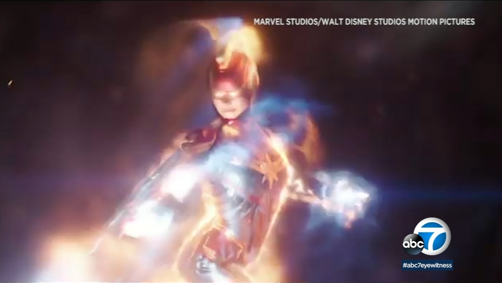 'Captain Marvel' Hollywood premiere shows off 1st female superhero in MCU