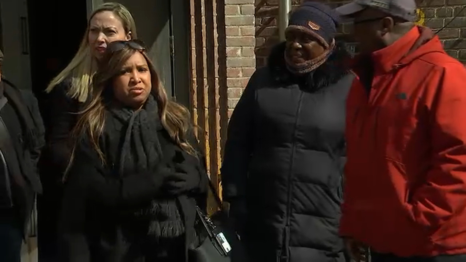 HUD executive Lynne Patton tours apartments at the Queensbridge Houses