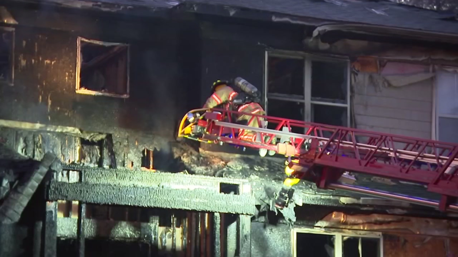 About 17 apartments affected, 40 people displaced in fire, officials