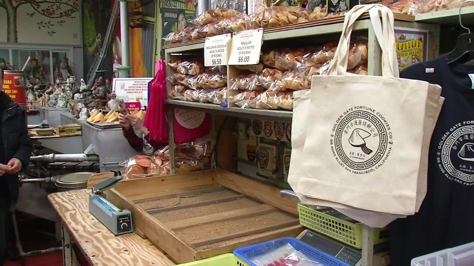 Chinatown's Golden Gate Fortune Cookie Factory may face concerns as