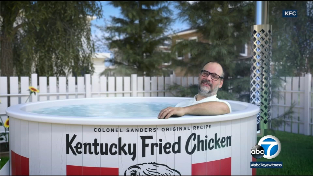 KFC pitching branded hot tub under new crowdfunding campaign