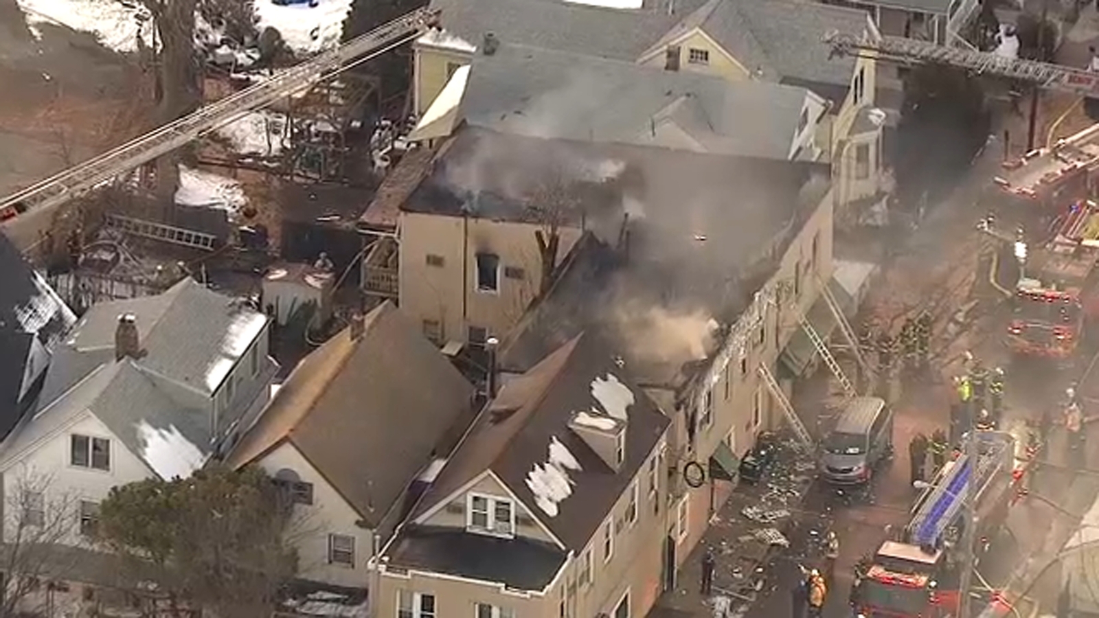 More than 100 firefighters battle Sleepy Hollow fire ABC7 New York