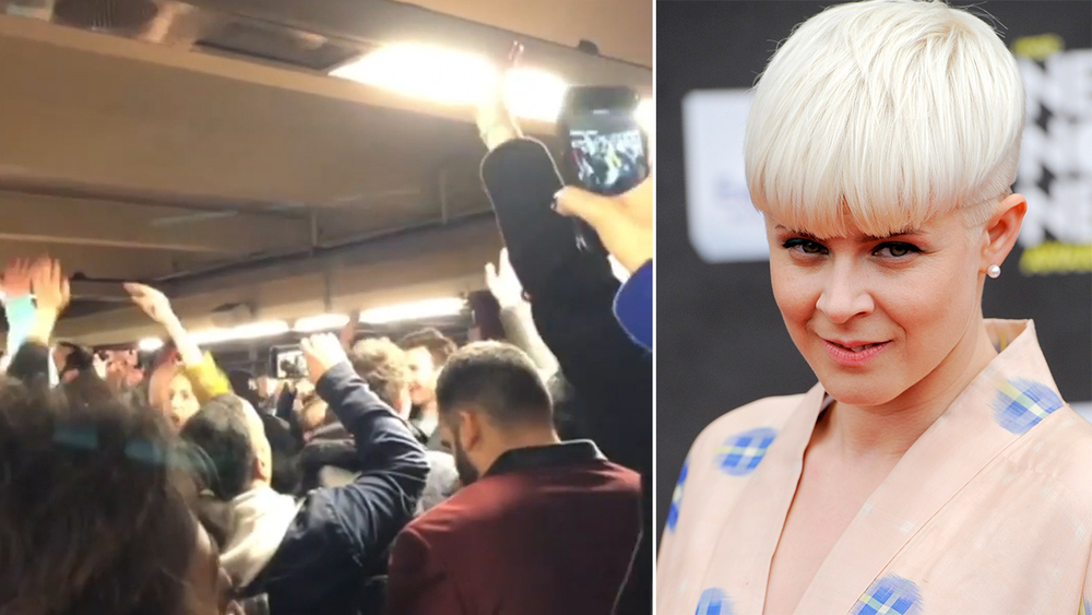 NYC subway riders hold impromptu dance party after Robyn concert