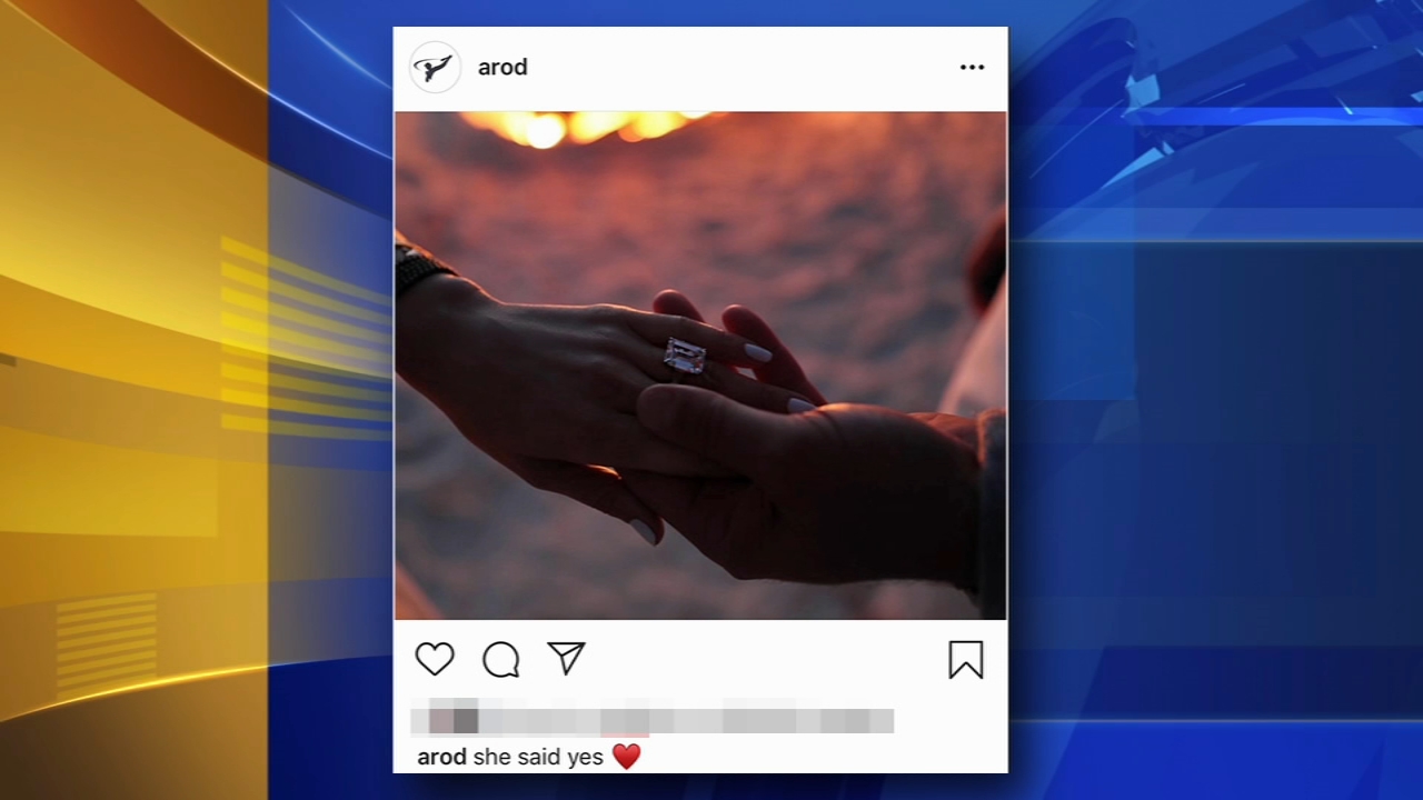 Alex Rodriguez engaged to Jennifer Lopez, according to Instagram post