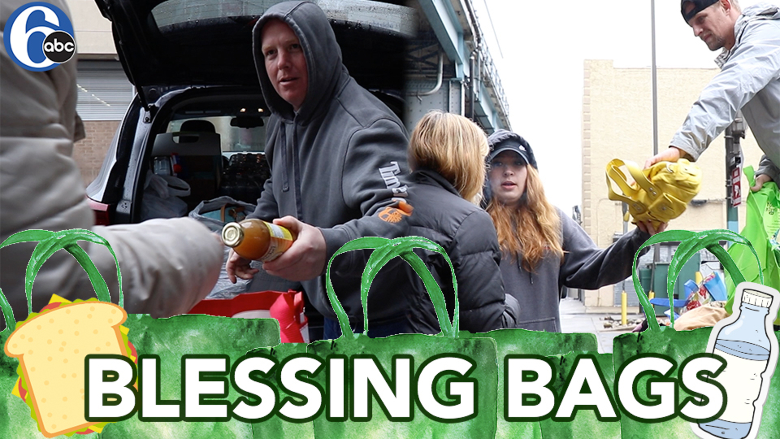Blessings for the homeless under Kensington Bridges 6abc Philadelphia