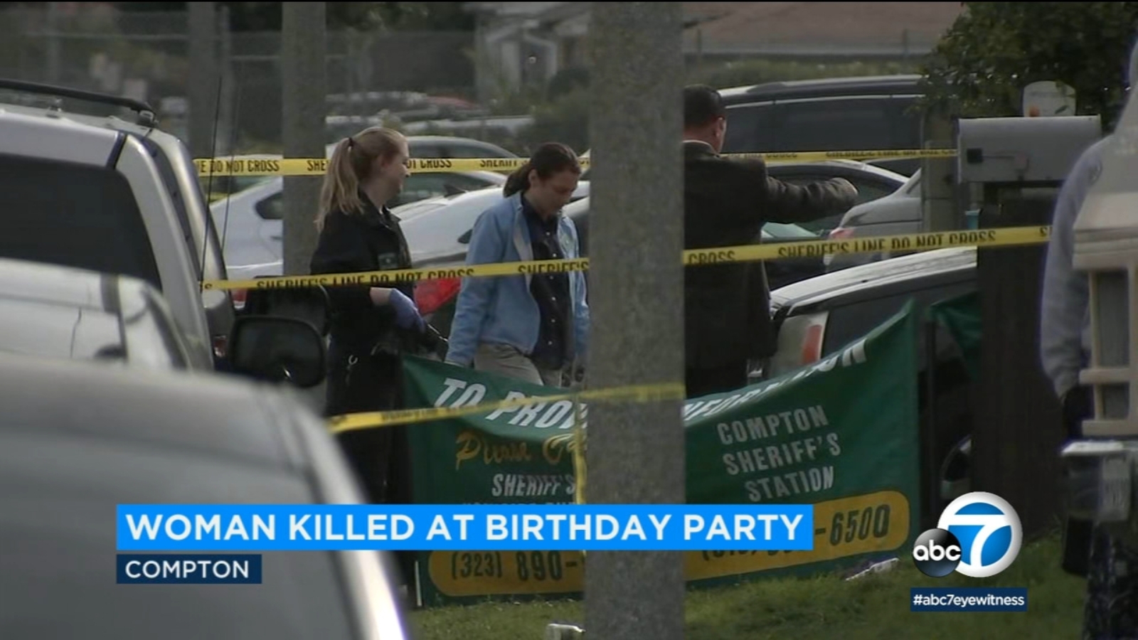 Compton woman, 28, killed after uninvited guests open fire at birthday