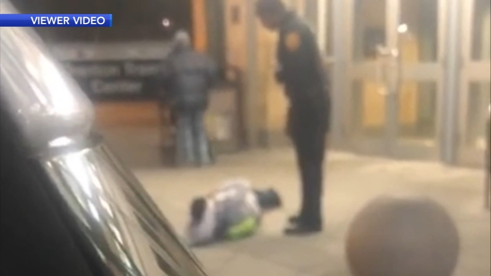 Investigation underway after video allegedly shows NJ Transit officer dragging man