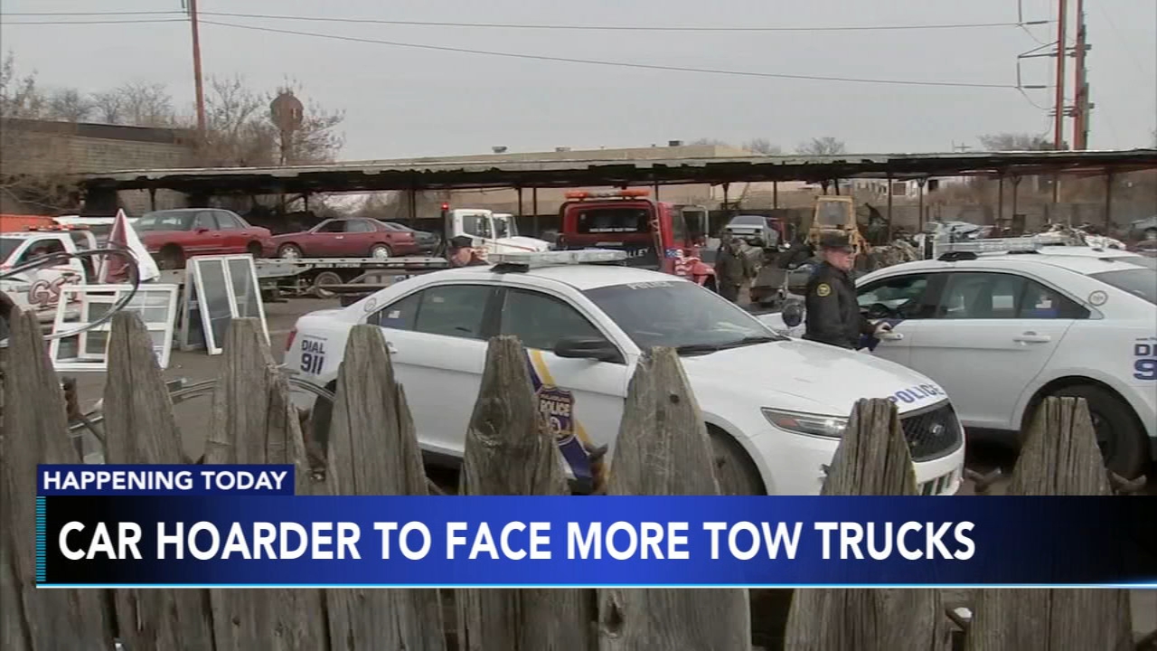 Car hoarder to face more tow trucks