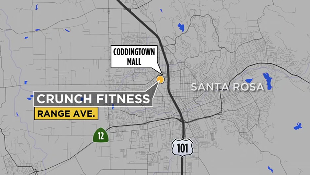 Man, woman dead after shooting outside Crunch Fitness gym in Santa Rosa