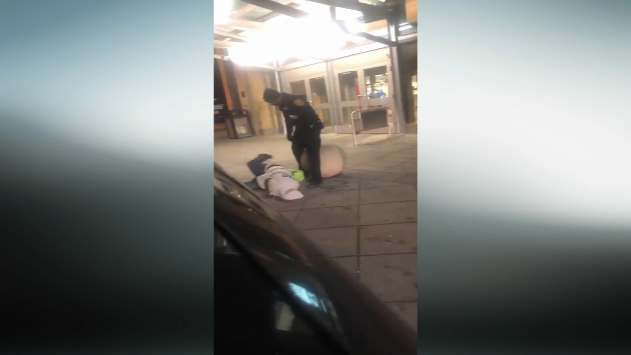 Video allegedly shows NJ Transit officer dragging man