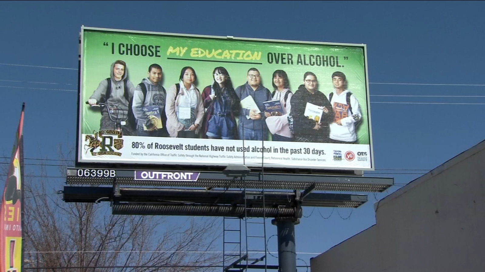 Fresno students 'take back' billboards to reduce alcohol ad exposure