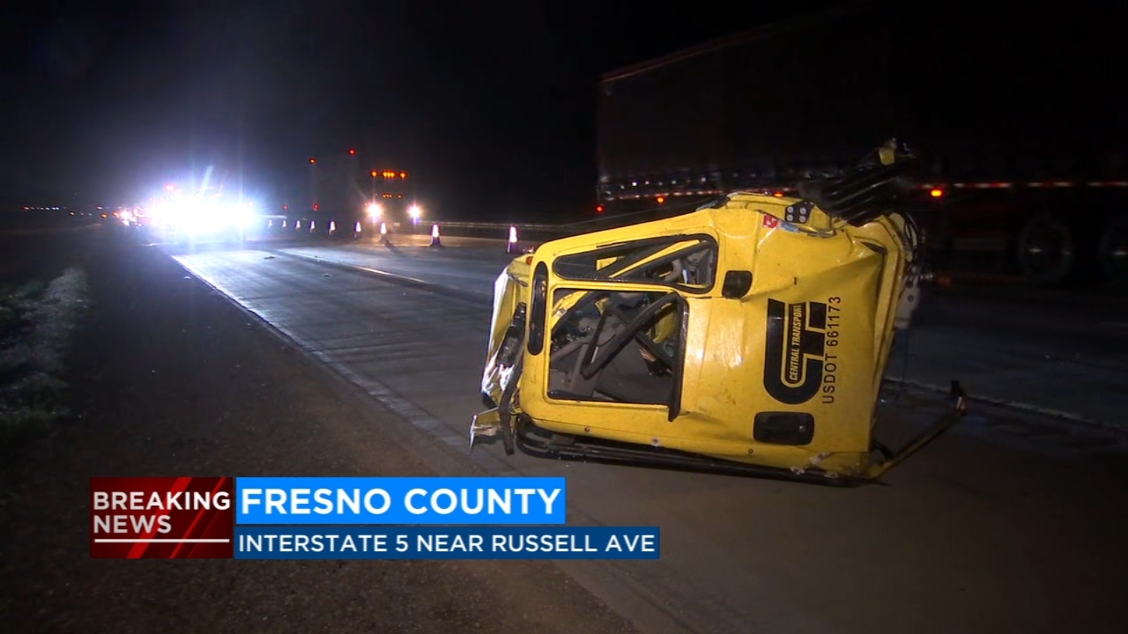 At least one person seriously injured after two separate crashes on I5