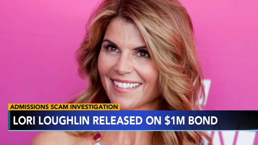 Lori Loughlin released on $1M bond