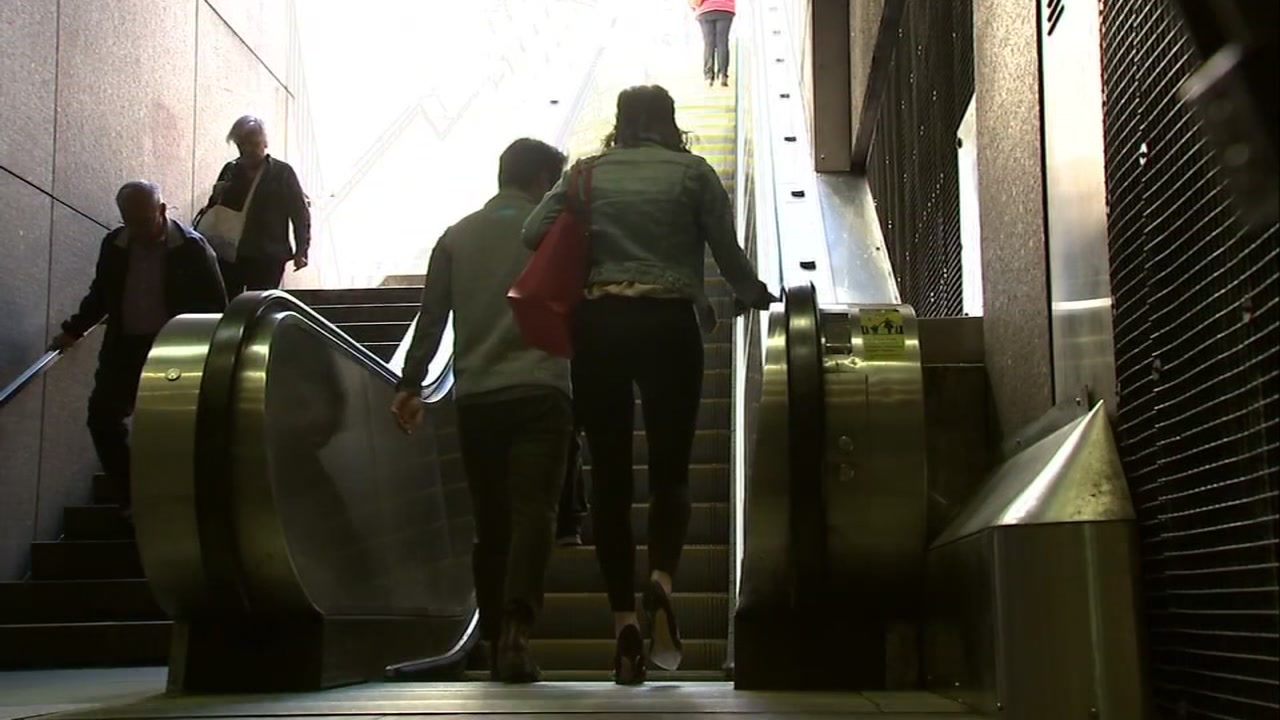 BART to replace busted escalators at downtown SF stations