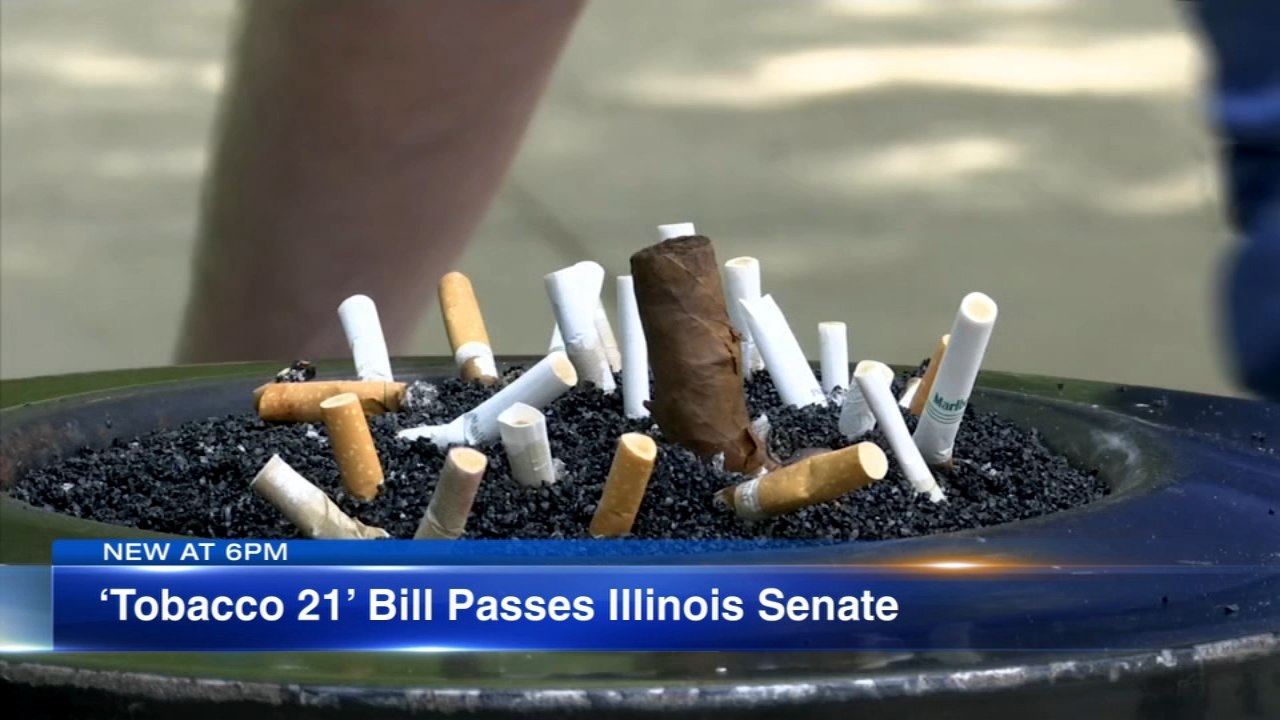 tobacco 21 illinois Bill to raise tobacco sale age to 21 in Illinois heads to Governor JB  Pritzker's desk