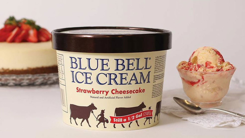 blue bell strawberry lemonade ice cream