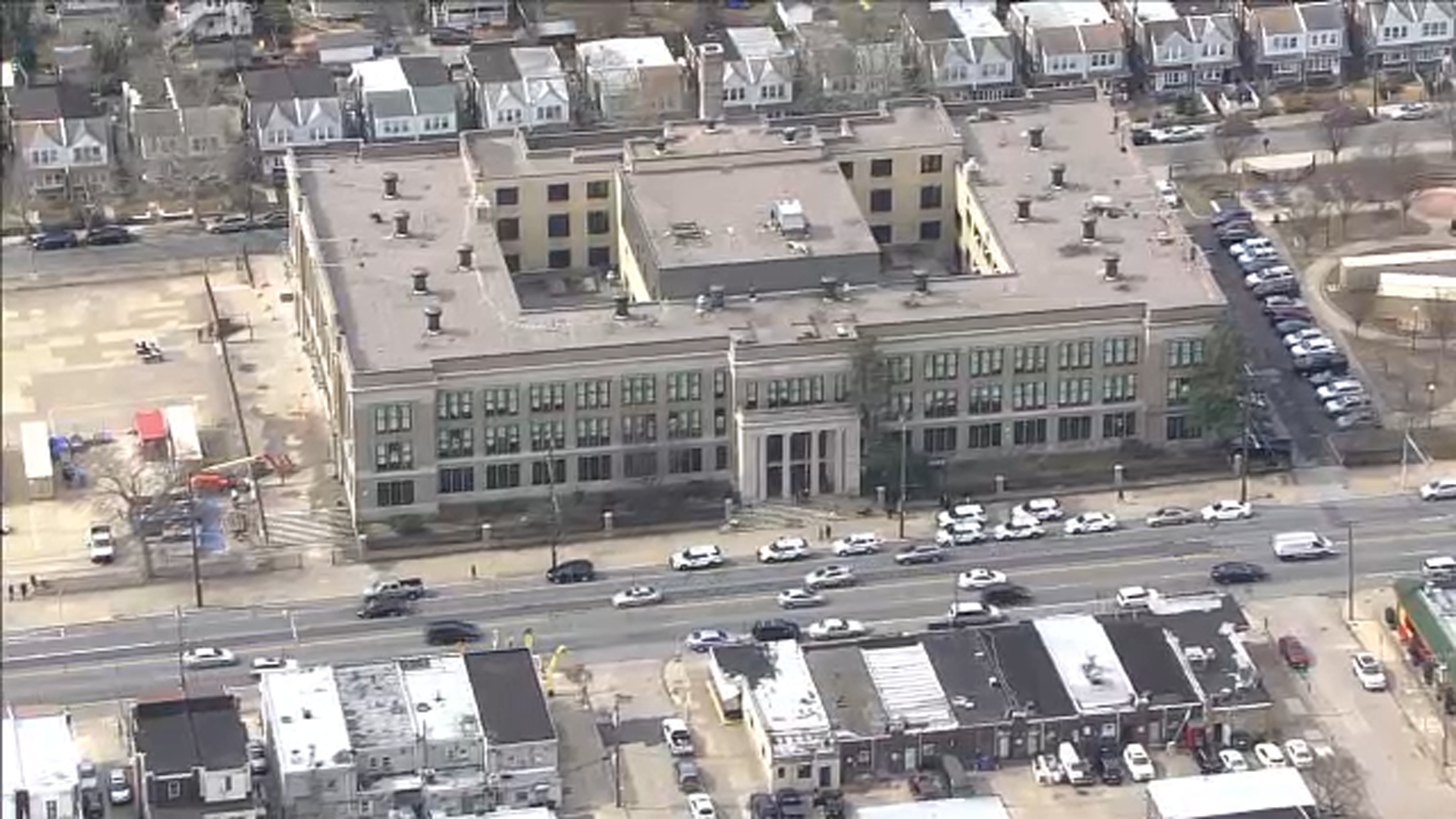 Woodrow Wilson Middle School in Northeast Philadelphia on lockdown