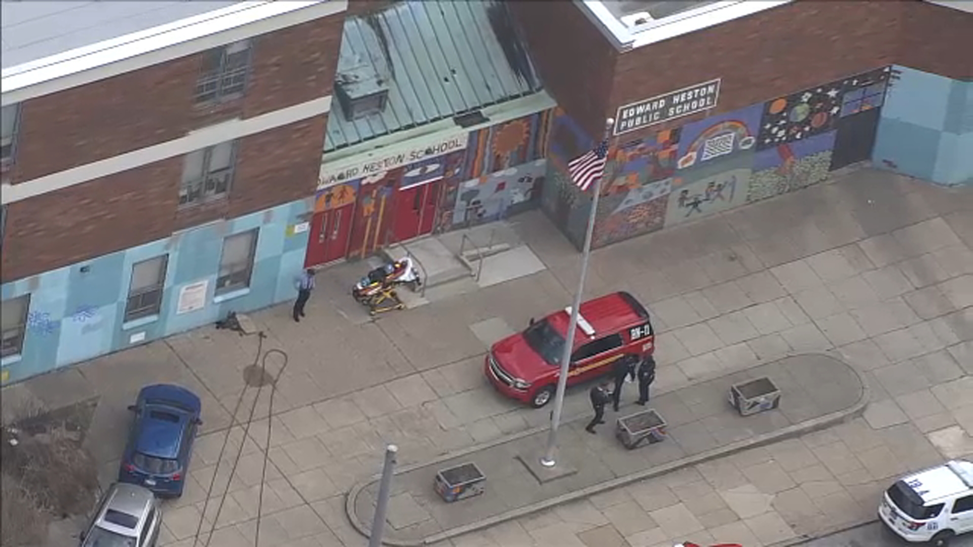 Edward Heston School in West Philadelphia on lockdown over white powder