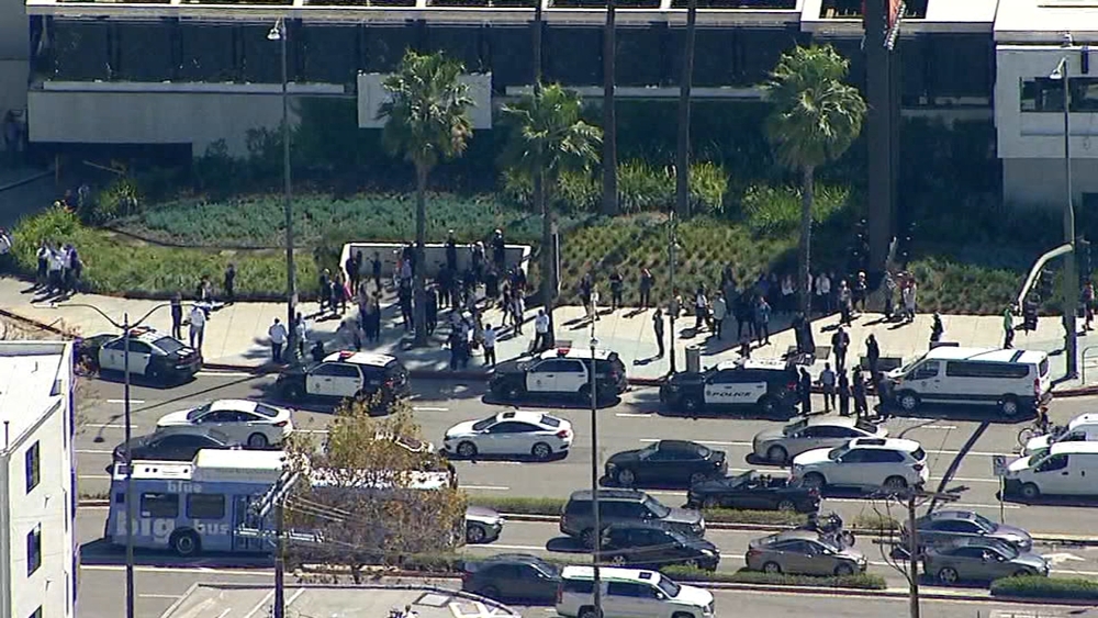 Century City mall: LAPD respond to report of man with gun