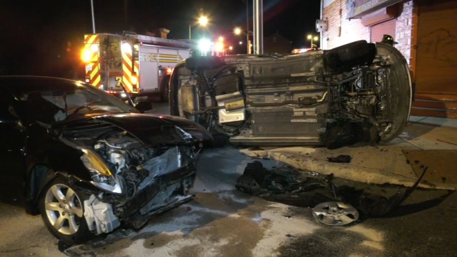 1 hospitalized after 2 vehicles collide in Camden 6abc Philadelphia