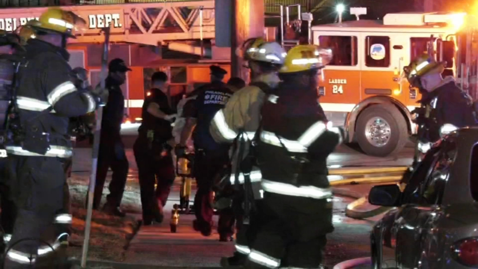5 hospitalized after fire breaks out in Wynnefield home - 6abc Philadelphia