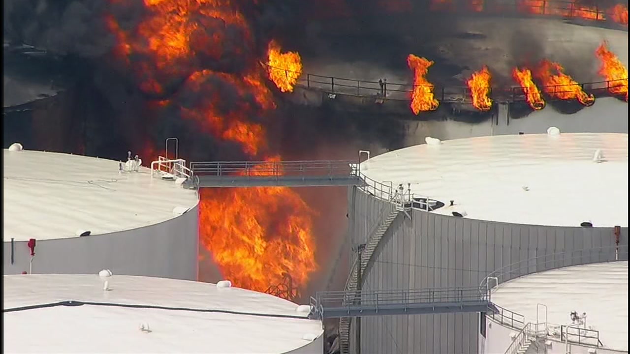 Shelter in place issued for Deer Park after fire at ITC