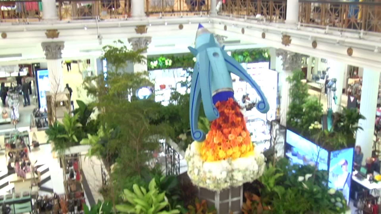 Macy's intergalactic flower show opens Sunday