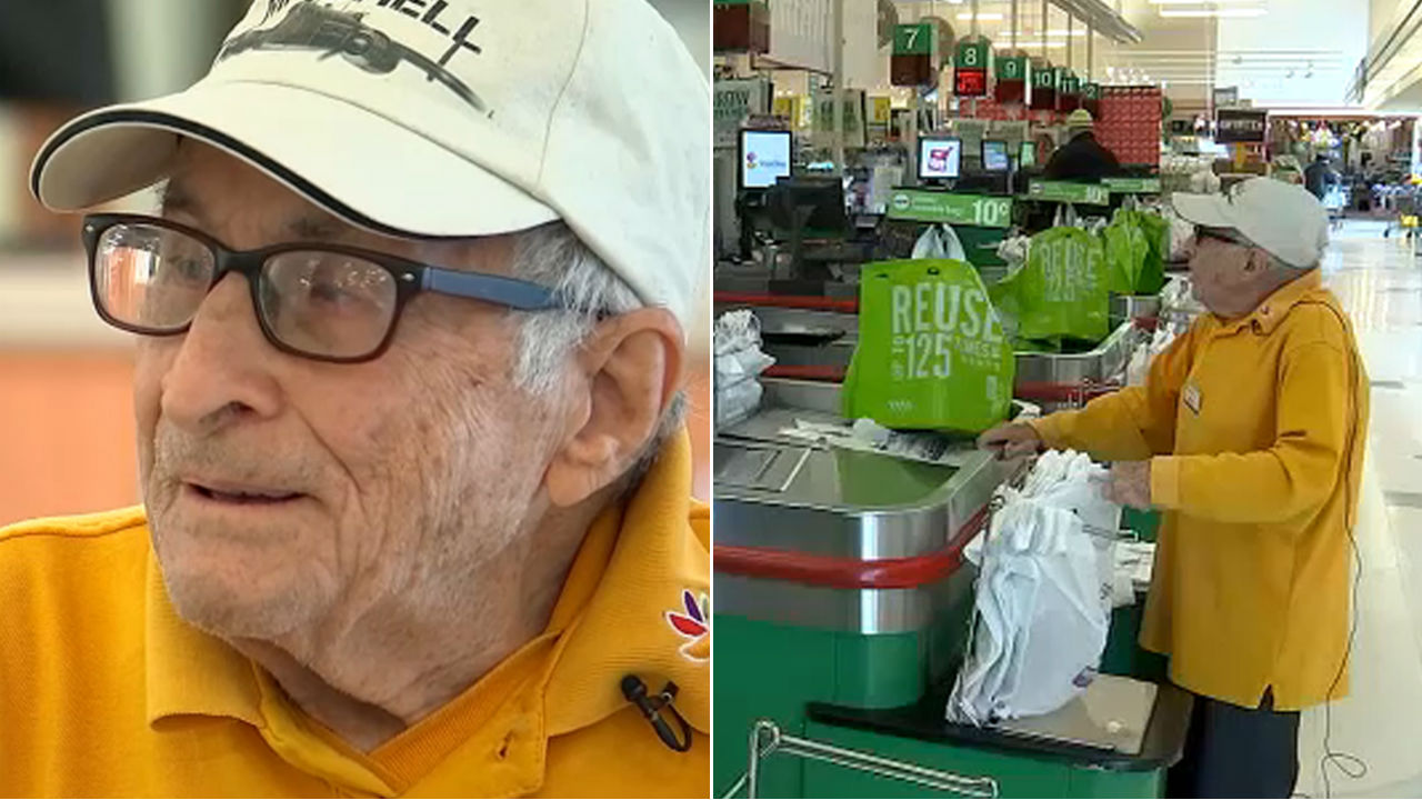 97-year-old WWII veteran proud to still be working at New Jersey grocery store