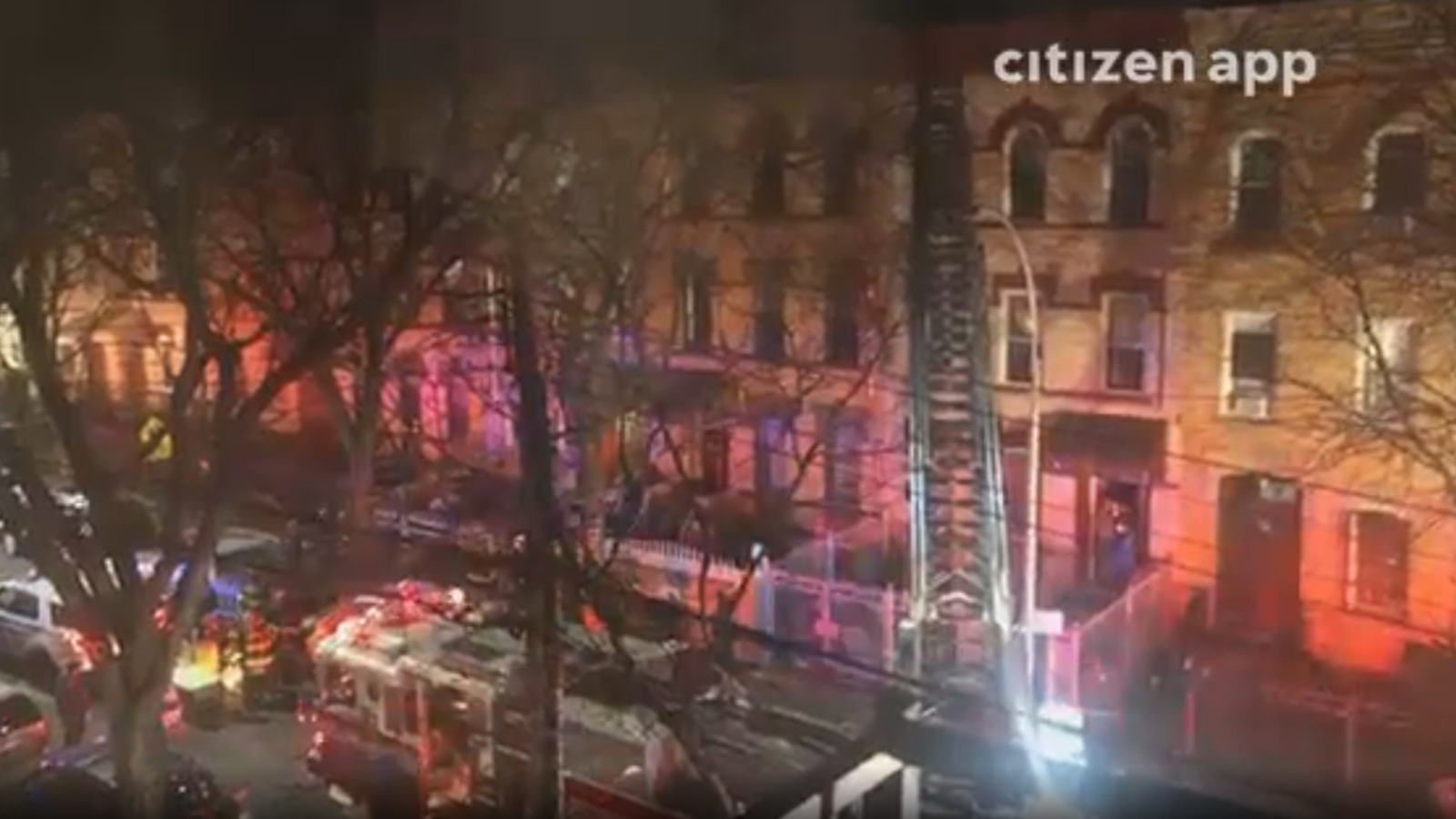 10 hurt, 20 displaced in smoky row house fire in Ridgewood ABC7 New York
