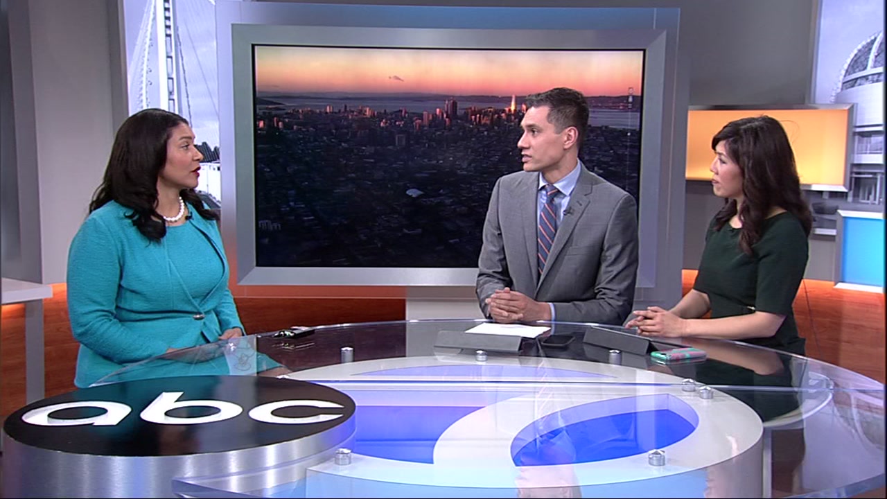 SF Mayor London Breed appears on ABC7's 'Midday Live'