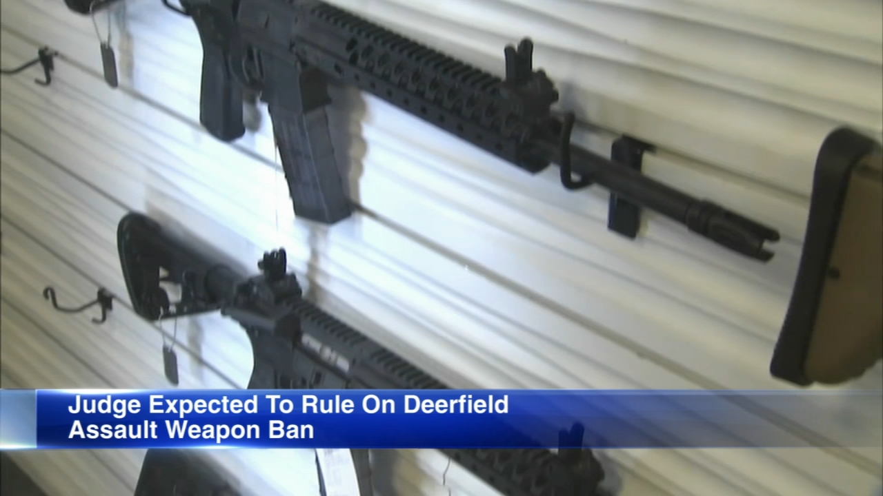 Judge expected to rule on Deerfield assault weapons ban lawsuit