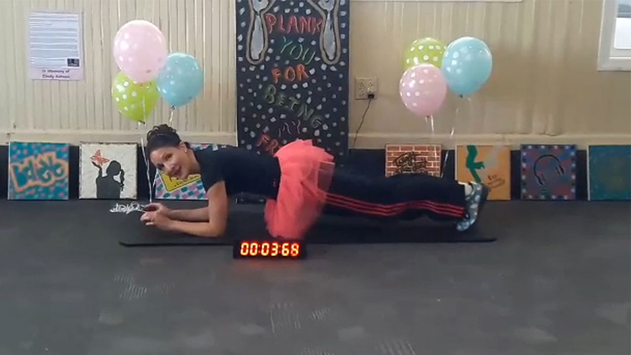 Be Kind: New Jersey mom raising money through planking for mental health awareness