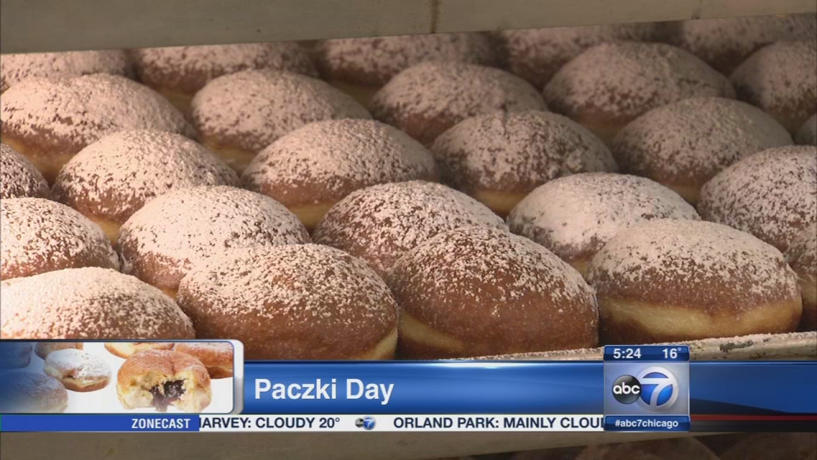 Paczki Day 2015 Chicago bakery ready to crank out 50,000 donuts ABC7