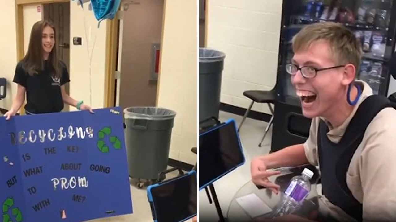 Student's promposal will warm your heart