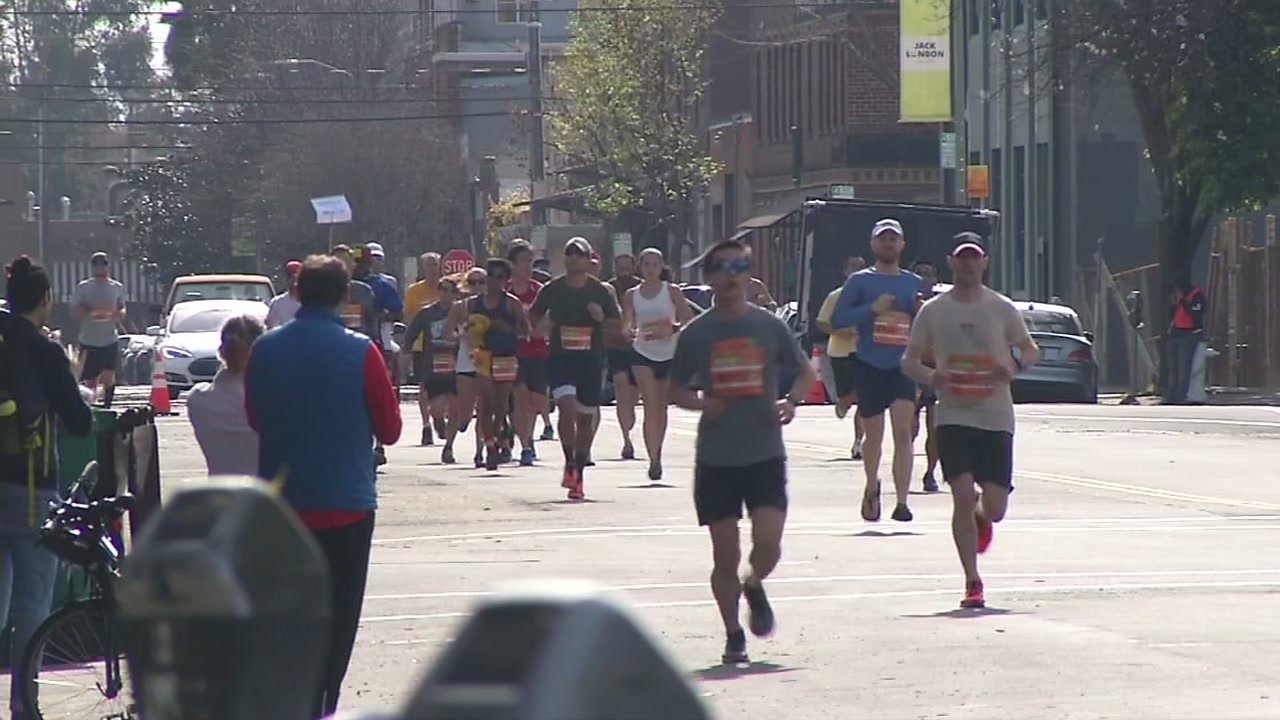 10,000 runners take to East Bay streets for Oakland Runner Festival