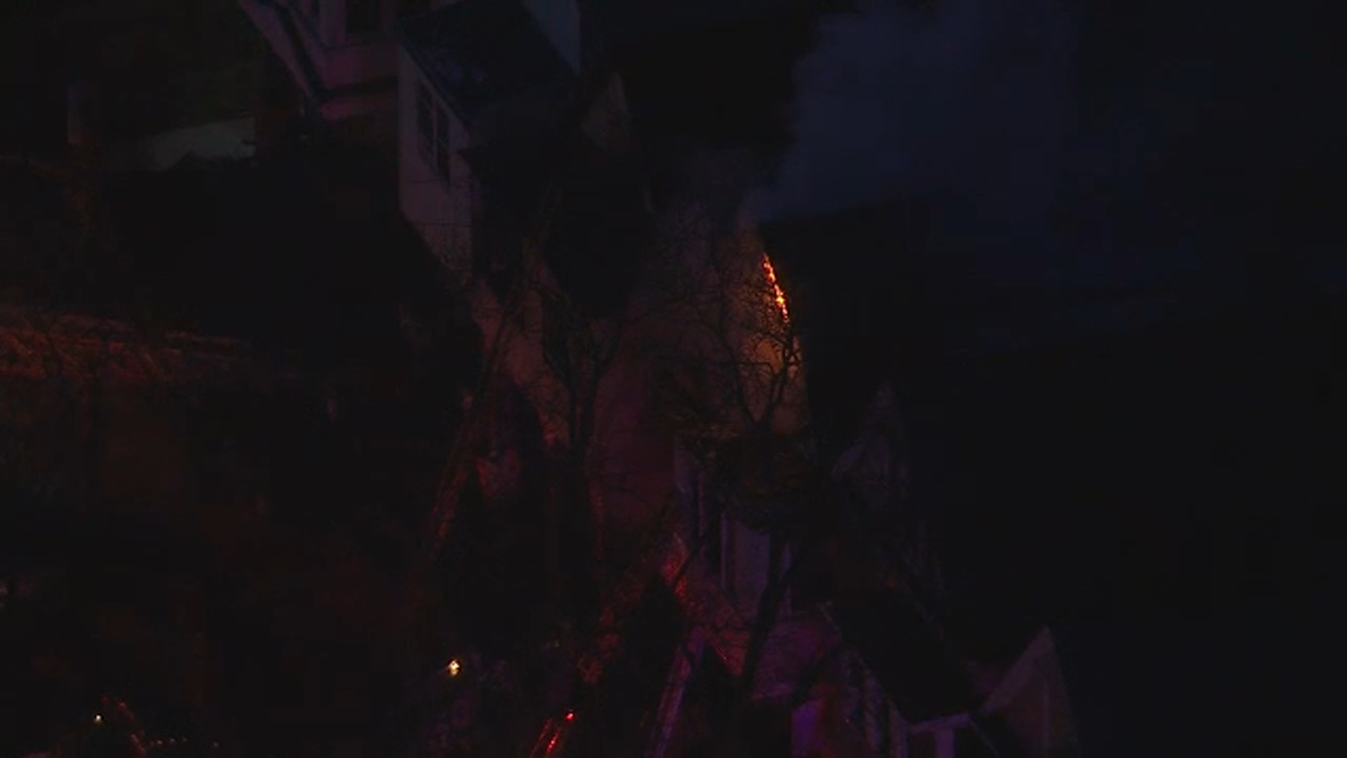 5-alarm fire burns through 3 homes in Jersey City