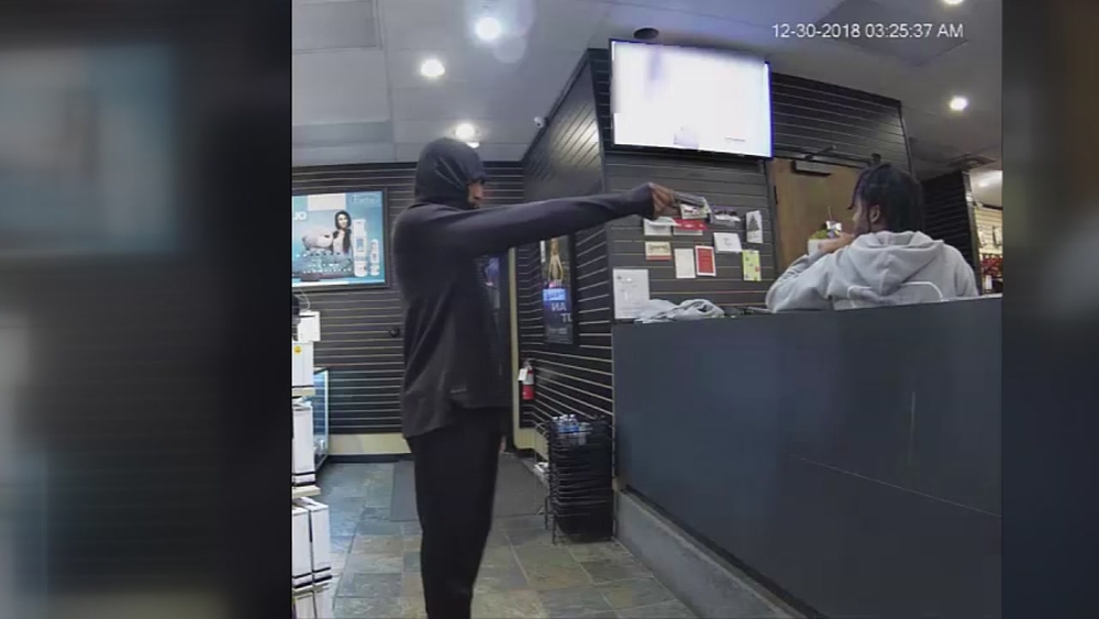 Armed robber holds up Houston adult store