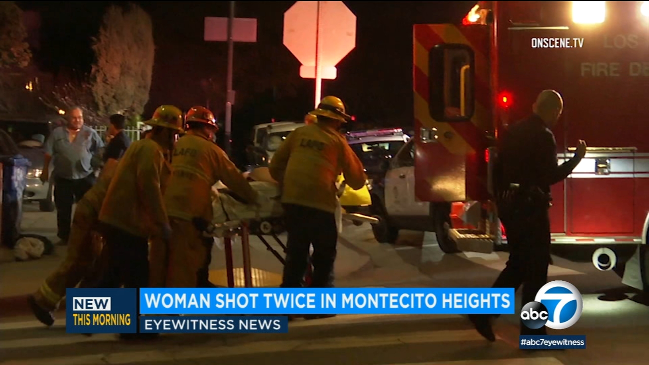 Woman shot twice while walking in Montecito Heights; gunman sought