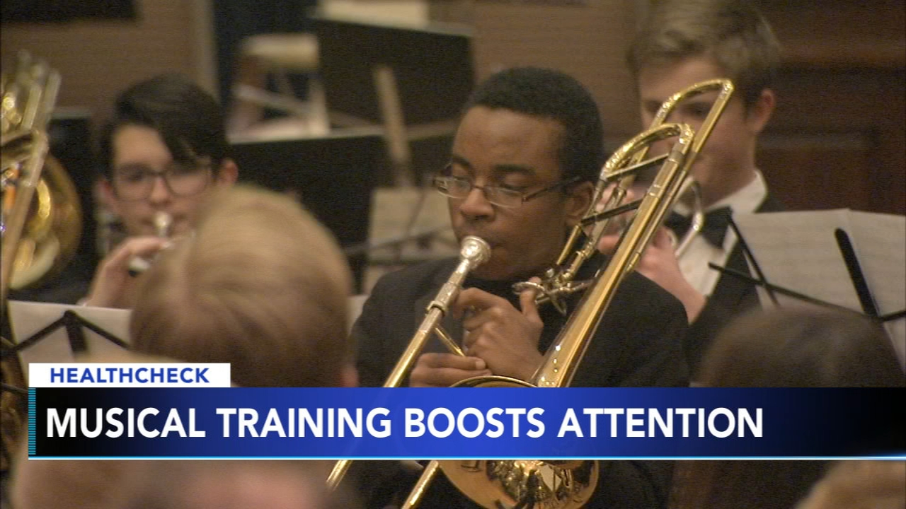 Musical training boosts attention