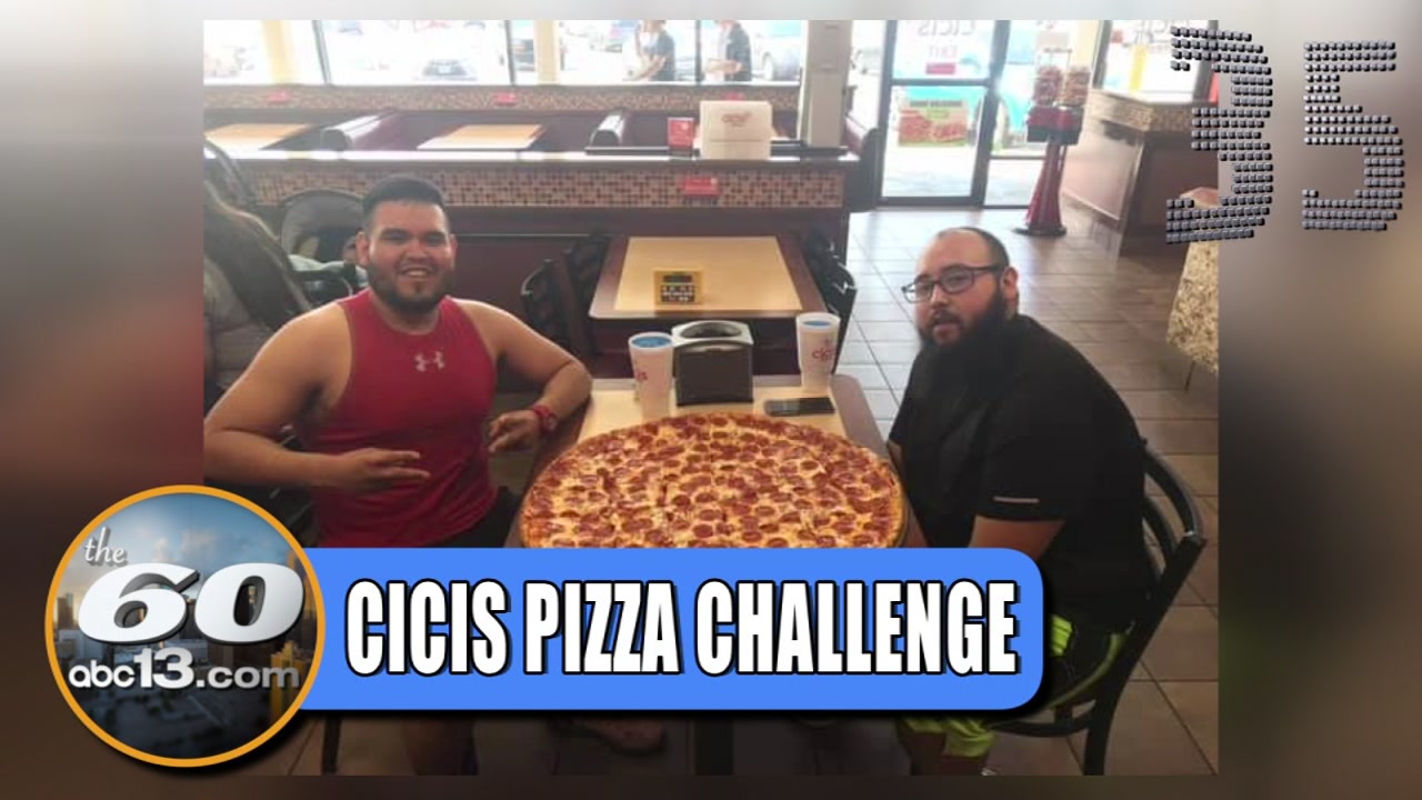 The 60: Cicis pizza challenge could get you $500 - with a catch