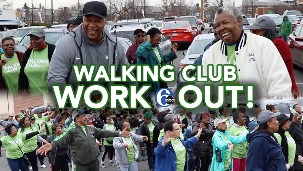Former 76er World B. Free helps seniors work out